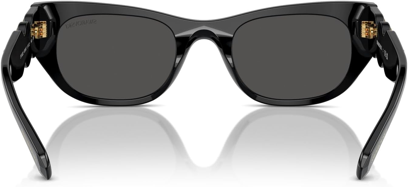 image:imageSwarovski Womens Sk6022 Cat Eye SunglassesBrownBrown Gradient