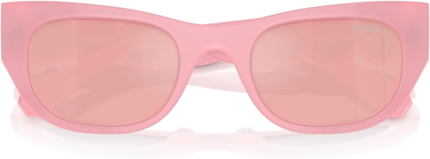 image:imageSwarovski Womens Sk6022 Cat Eye SunglassesHavanaDark Brown
