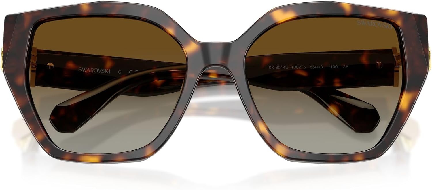 image:imageSwarovski Womens Sk6044u Universal FitHavanaBrown Gradient Polarized