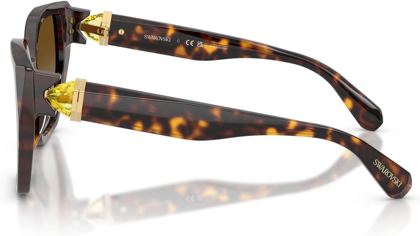 image:imageSwarovski Womens Sk6044u Universal FitHavanaBrown Gradient Polarized