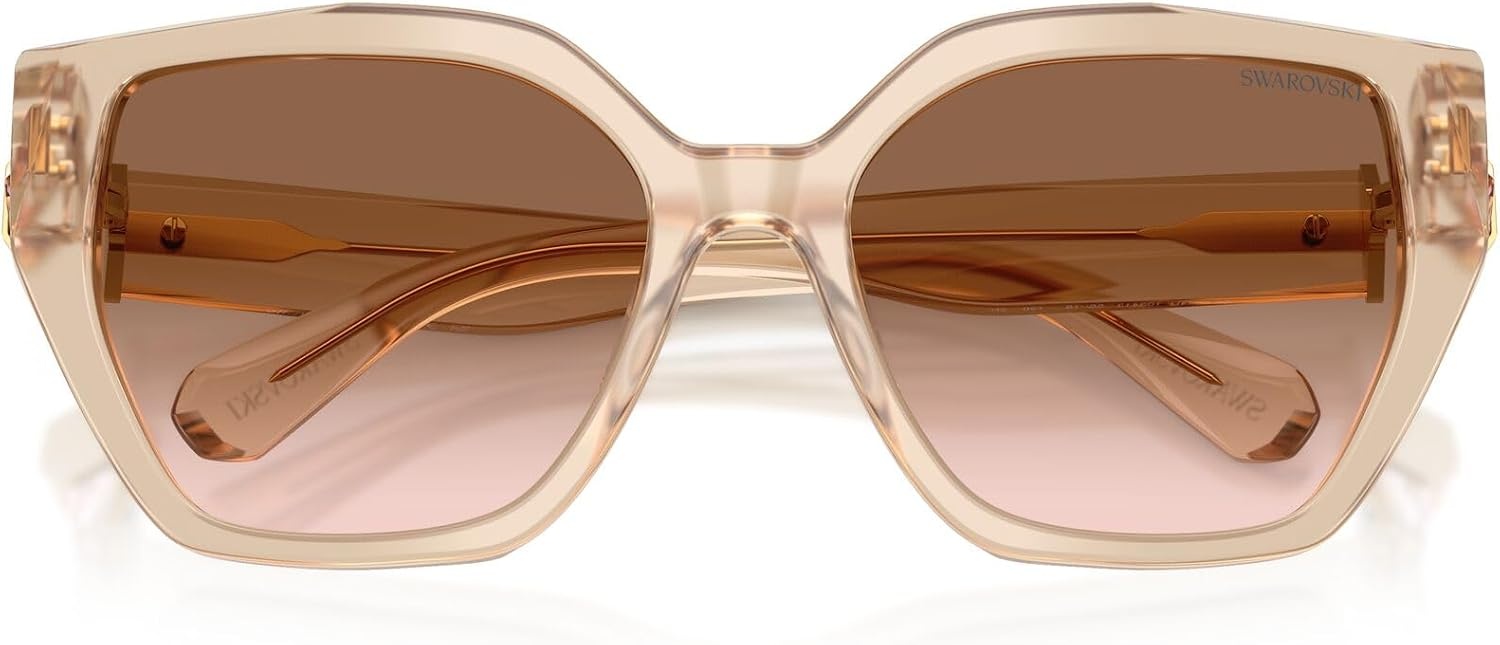 image:imageSwarovski Womens Sk6044u Universal FitMilky BeigeGradient Brown