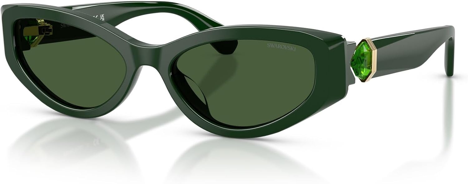 image:imageSwarovski Womens Sk6045u Universal FitDark GreenDark Green