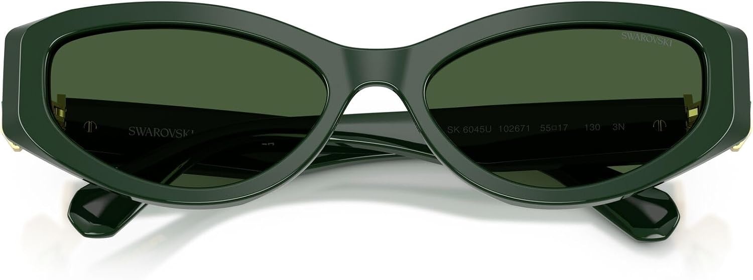 image:imageSwarovski Womens Sk6045u Universal FitDark GreenDark Green
