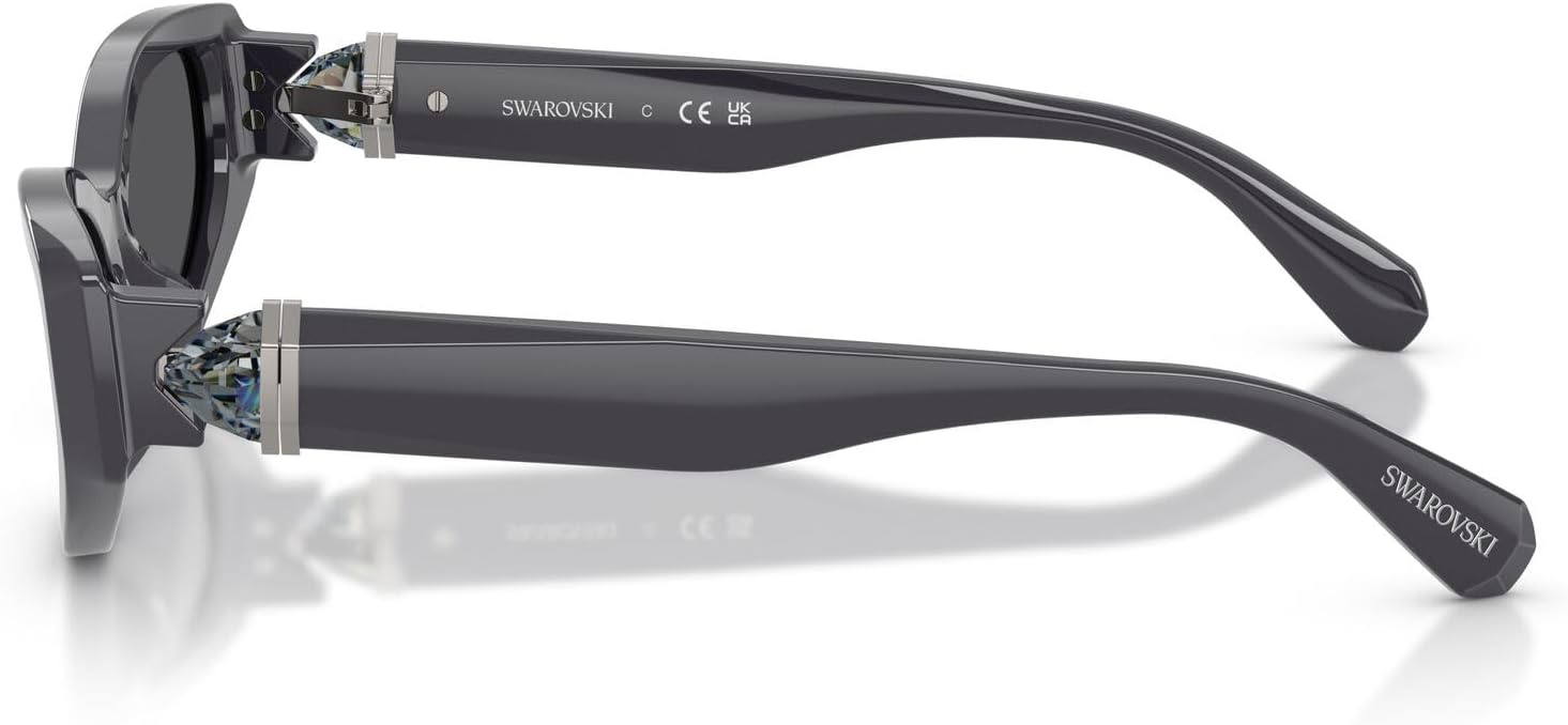 image:imageSwarovski Womens Sk6045u Universal FitDark GreyGrey Mirrored Black