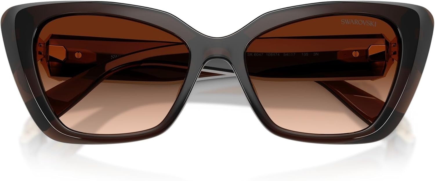 image:imageSwarovski Womens Sk6047Transparent BrownBrown Gradient