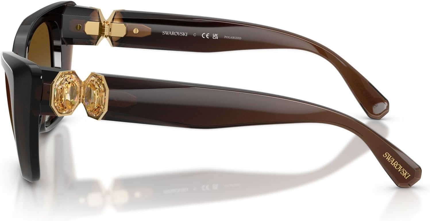 image:imageSwarovski Womens Sk6047Transparent BrownPolar Brown Gradient