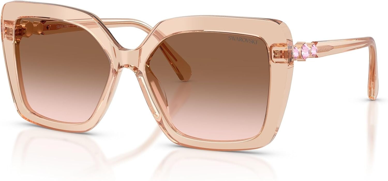 image:imageSwarovski Womens Sk6049Transparent BeigeGradient Brown