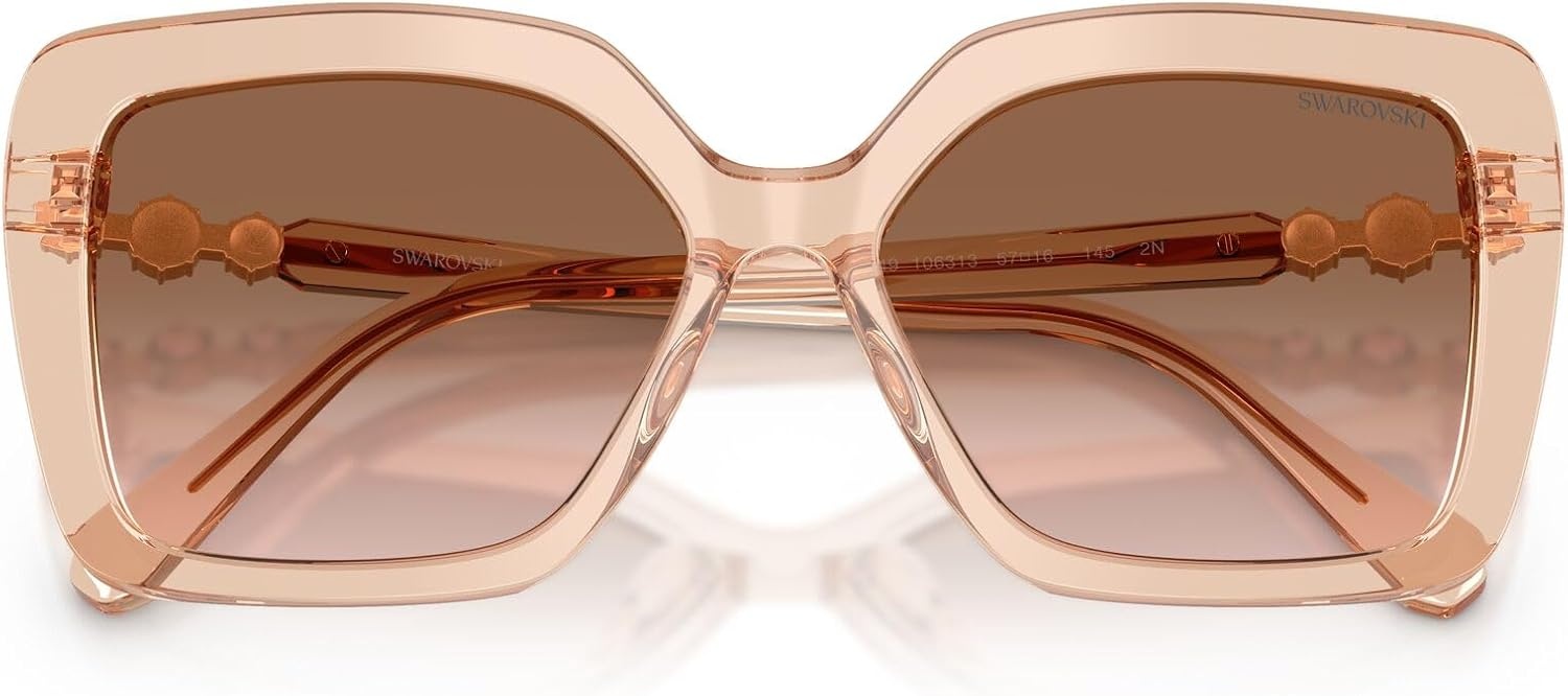 image:imageSwarovski Womens Sk6049Transparent BeigeGradient Brown