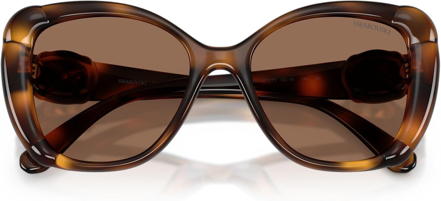 image:imageSwarovski Womens Sk6051u Universal FitHavanaDark Brown