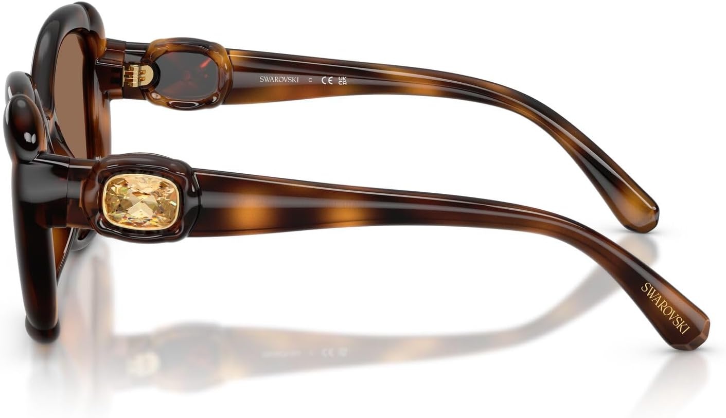 image:imageSwarovski Womens Sk6051u Universal FitHavanaDark Brown