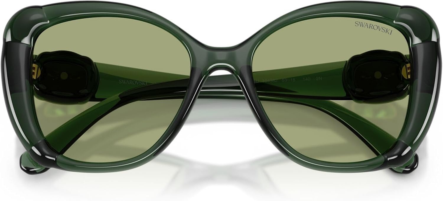 image:imageSwarovski Womens Sk6051u Universal FitTransparent GreenGreen