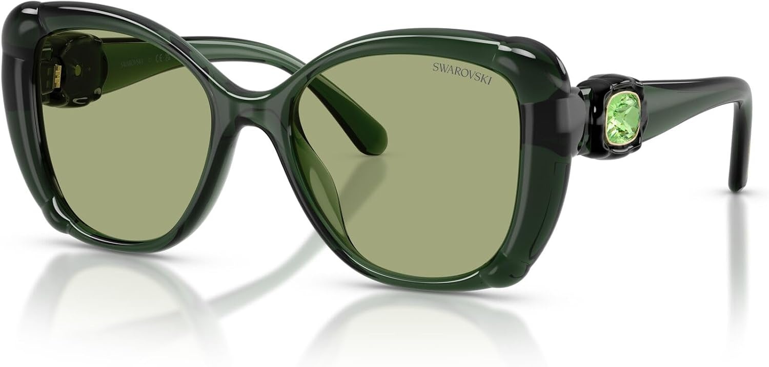 image:imageSwarovski Womens Sk6051u Universal FitTransparent GreenGreen