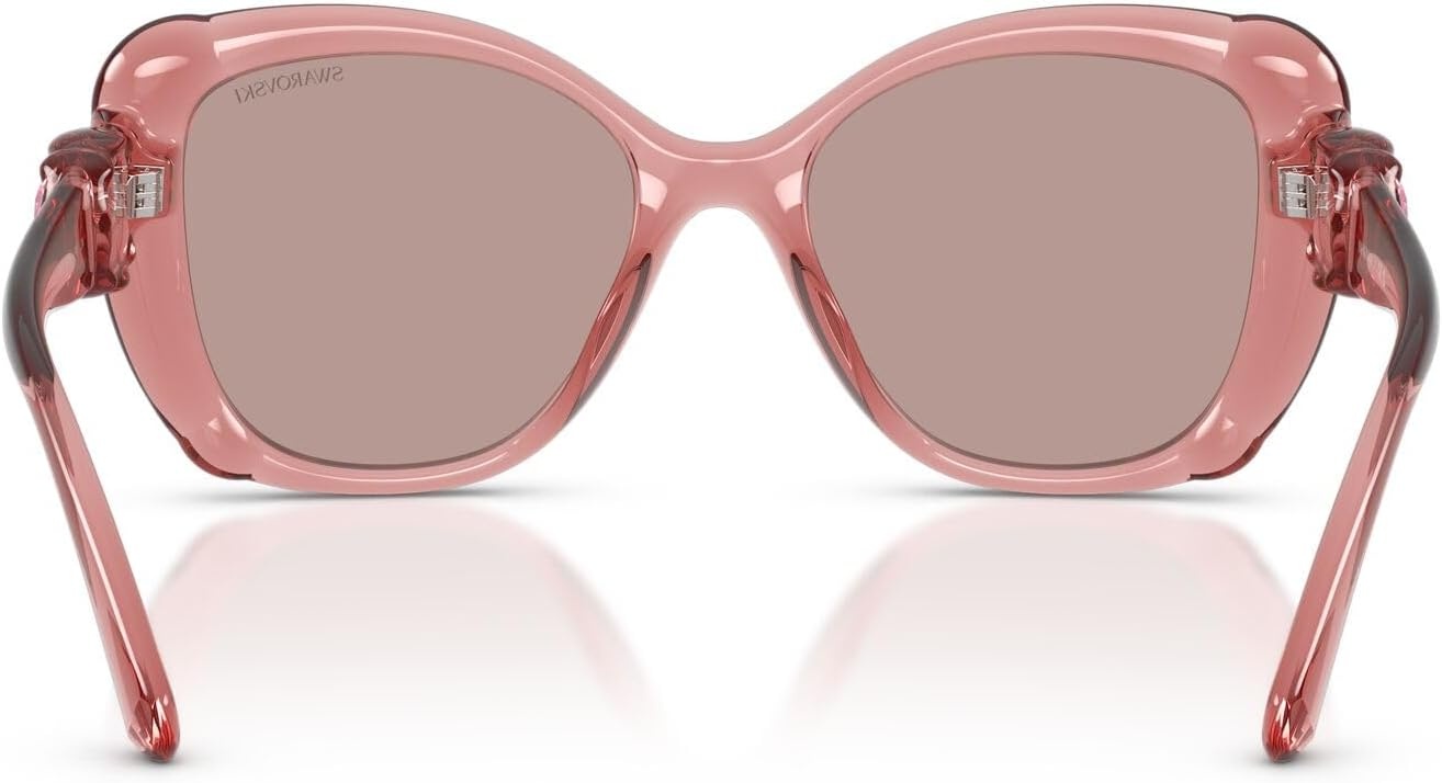 image:imageSwarovski Womens Sk6051u Universal FitTransparent PinkLight Purple Brown