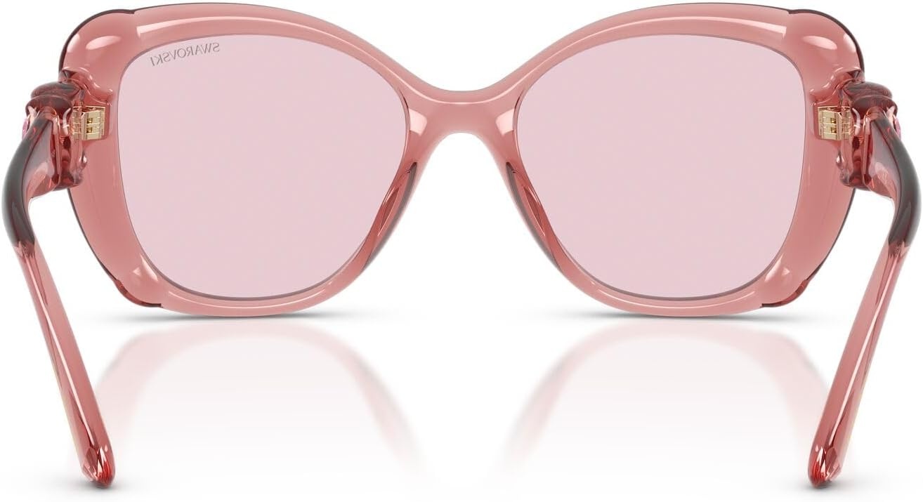 image:imageSwarovski Womens Sk6051u Universal FitTransparent PinkTransition Pink to Purple Polarized