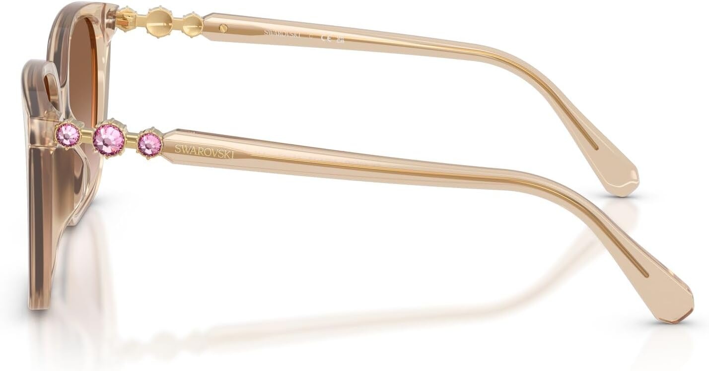 image:imageSwarovski Womens Sk6053dMilky BeigeGradient Brown