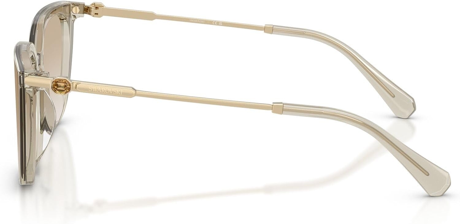 image:imageSwarovski Womens Sk6054dTransparent BeigeGradient Light Grey