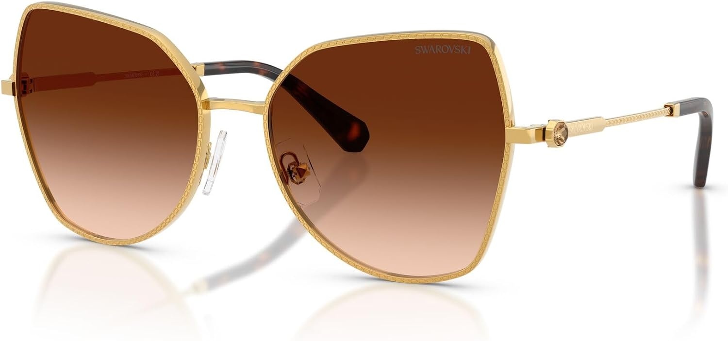 image:imageSwarovski Womens Sk7037Dark GoldGradient Brown