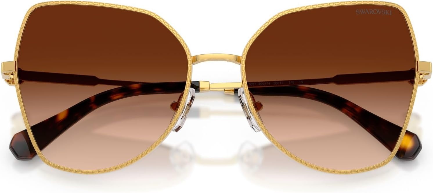 image:imageSwarovski Womens Sk7037Dark GoldGradient Brown