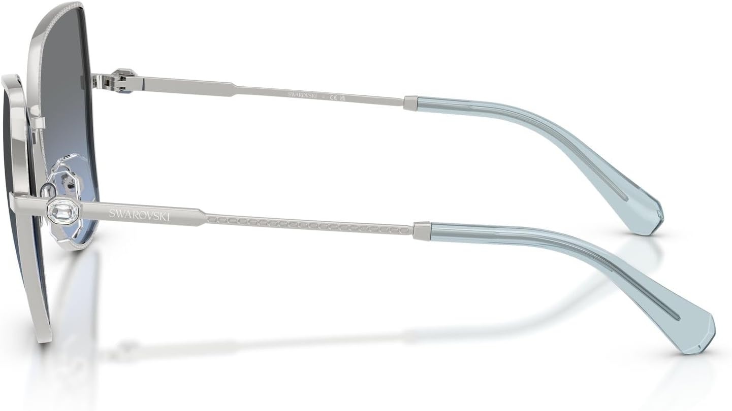 image:imageSwarovski Womens Sk7037SilverBlue Gradient Grey