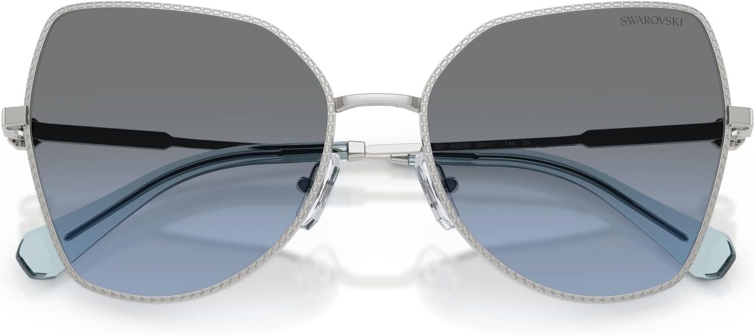 image:imageSwarovski Womens Sk7037SilverBlue Gradient Grey