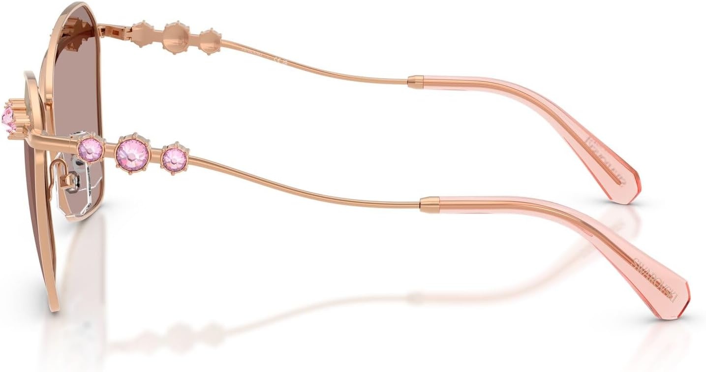 image:imageSwarovski Womens Sk7040Rose GoldPurple Brown Tampo Swar Pink