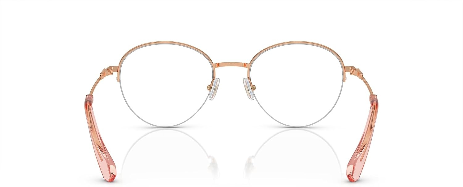 image:imageSwarovski womens Sk1004 Round Prescription Eyewear FramesRose GoldDemo Lens