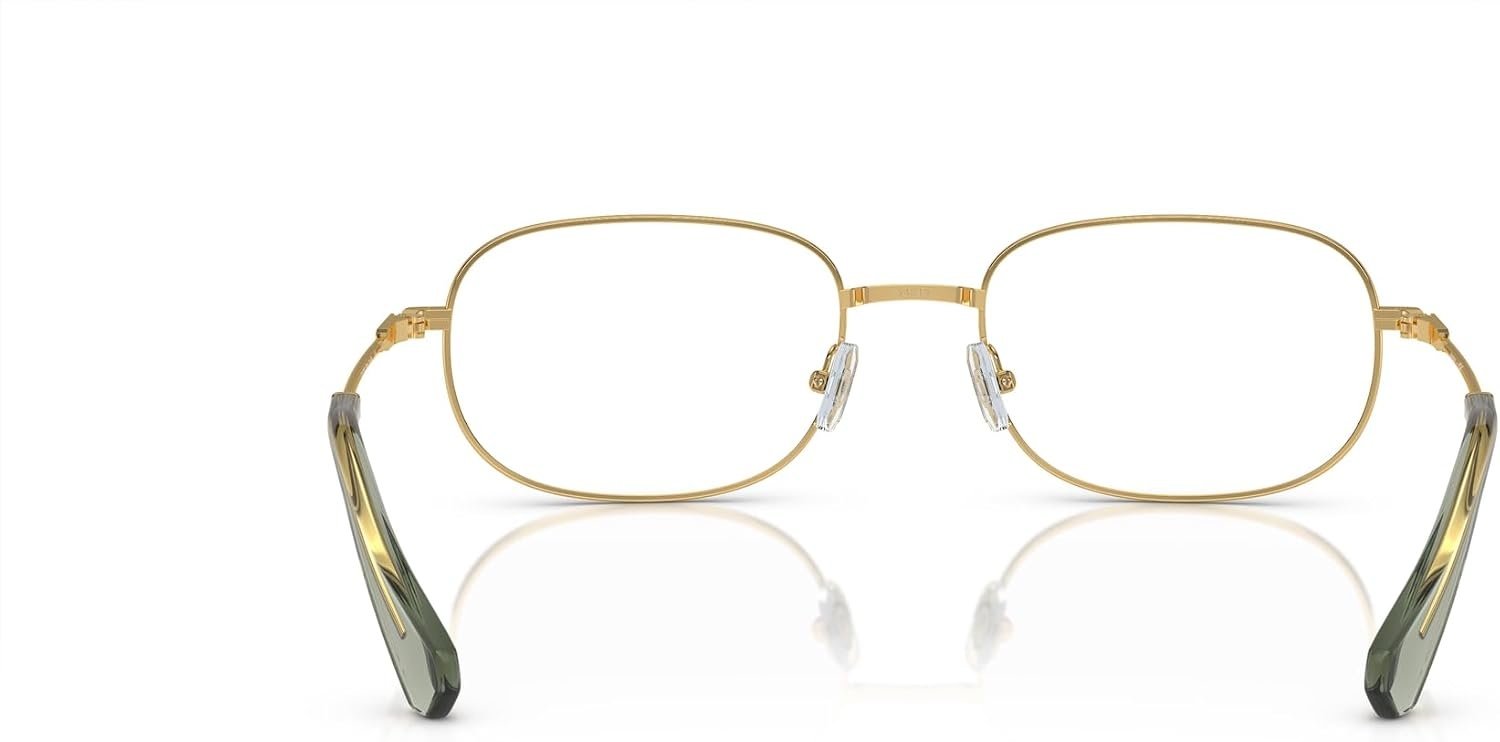 image:imageSwarovski womens Sk1005 Rectangular Prescription Eyewear FramesGoldDemo Lens