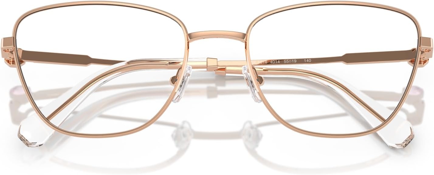 image:imageSwarovski womens Sk1018 Cat Eye Prescription Eyewear FramesRose GoldDemo Lens
