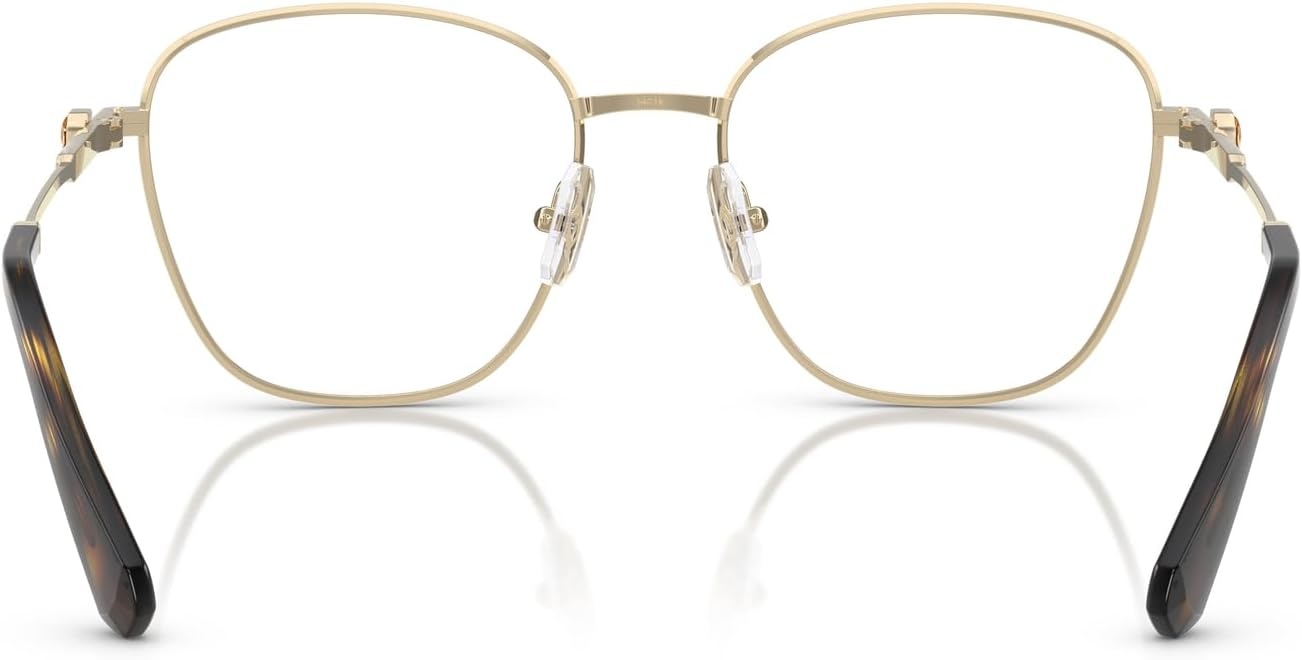 image:imageSwarovski womens Sk1019 Square Prescription Eyewear FramesPale GoldDemo Lens