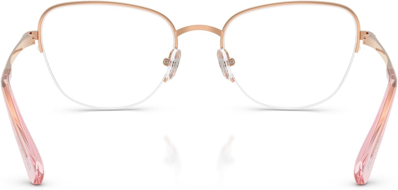 image:imageSwarovski womens Sk1023 Cat Eye Prescription Eyewear FramesRose GoldDemo Lens