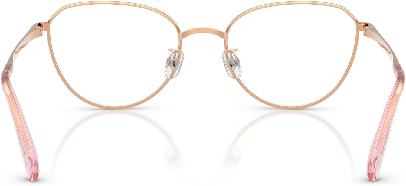 image:imageSwarovski womens Sk1029d Round Prescription Eyewear FramesRose GoldDemo Lens
