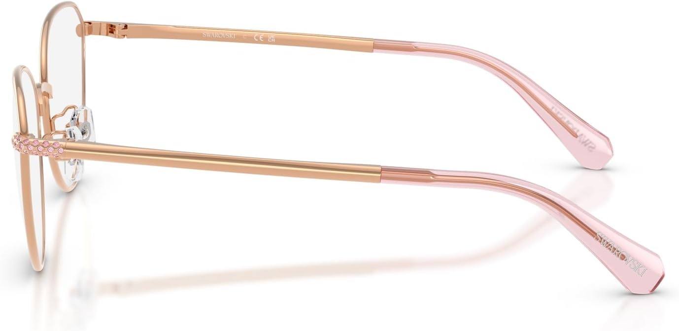 image:imageSwarovski womens Sk1029d Round Prescription Eyewear FramesRose GoldDemo Lens