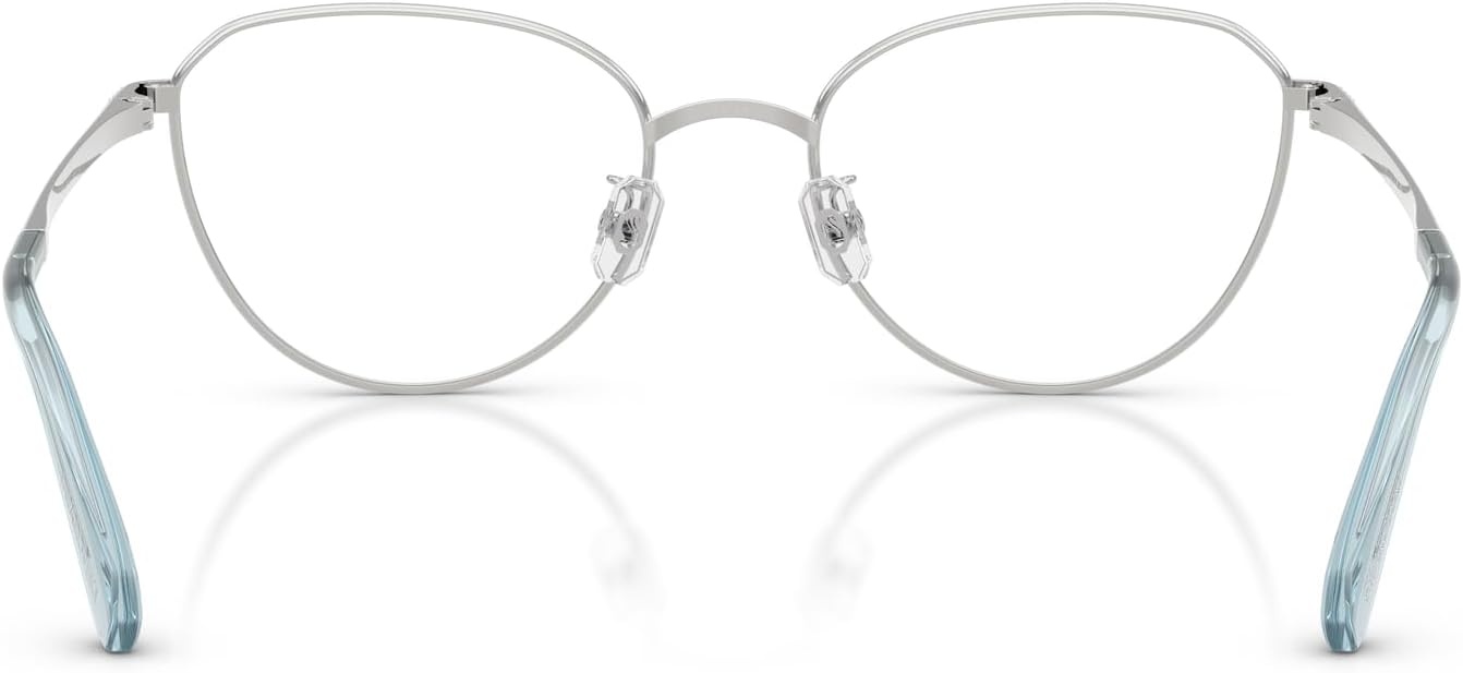image:imageSwarovski womens Sk1029d Round Prescription Eyewear FramesSilverDemo Lens