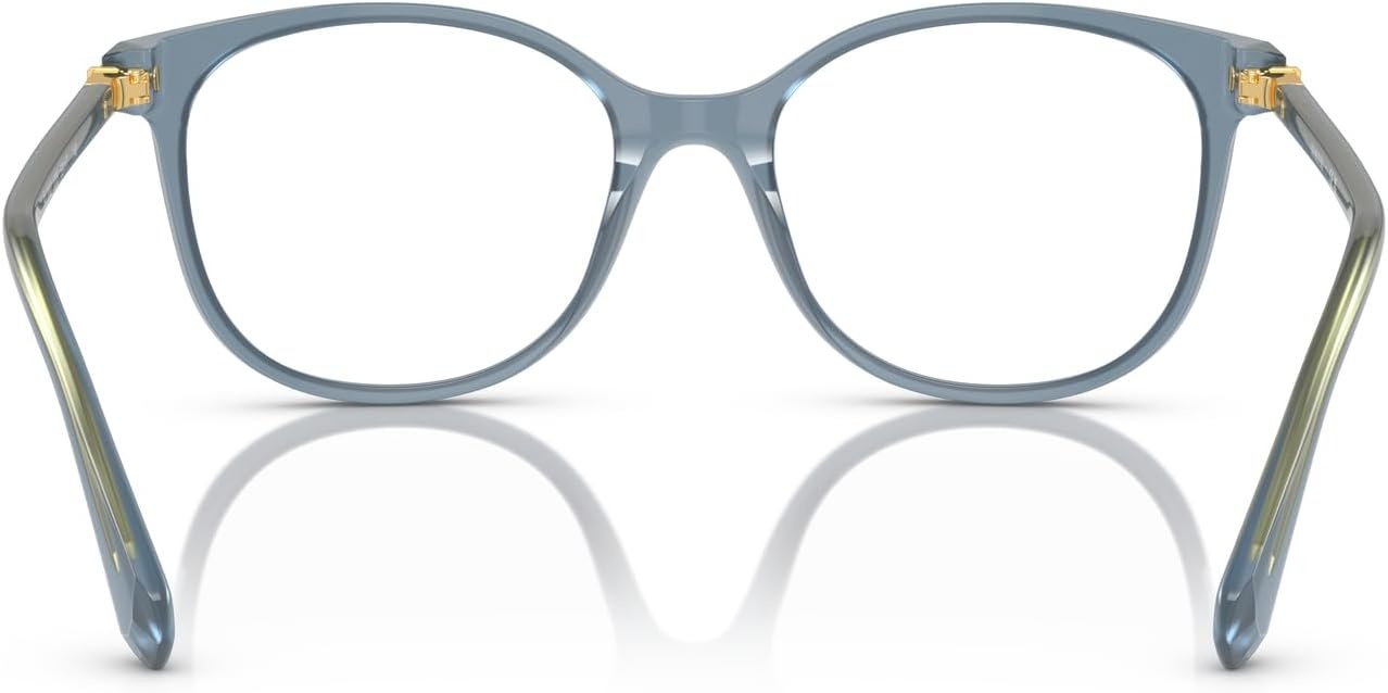 image:imageSwarovski womens Sk2002 Square Prescription Eyewear FramesOpaline BlueDemo Lens