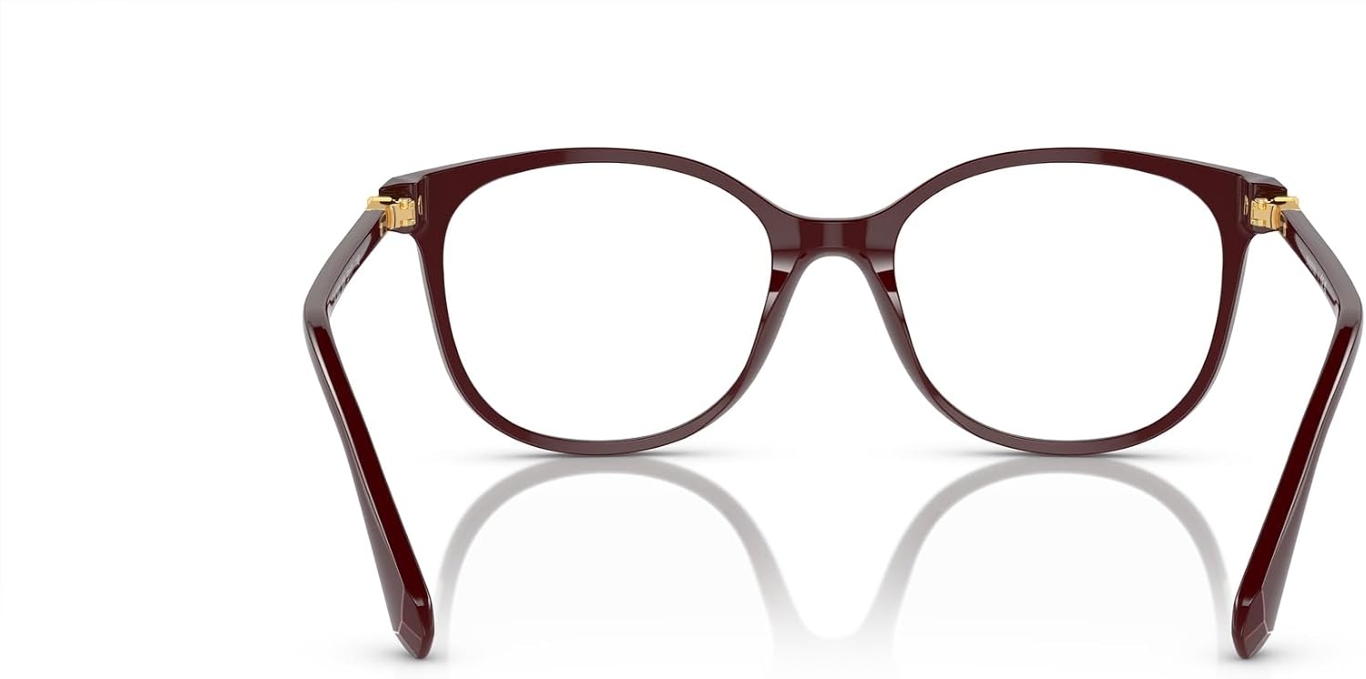 image:imageSwarovski womens Sk2002 Square Prescription Eyewear FramesSolid BurgundyDemo Lens