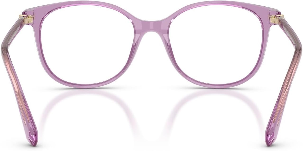 image:imageSwarovski womens Sk2002 Square Prescription Eyewear FramesTransaprent AmethystDemo Lens
