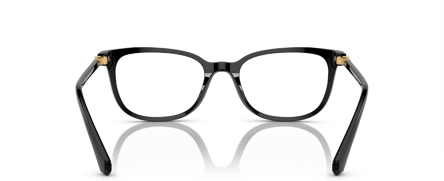 image:imageSwarovski womens Sk2003 Rectangular Prescription Eyewear FramesBlackDemo Lens