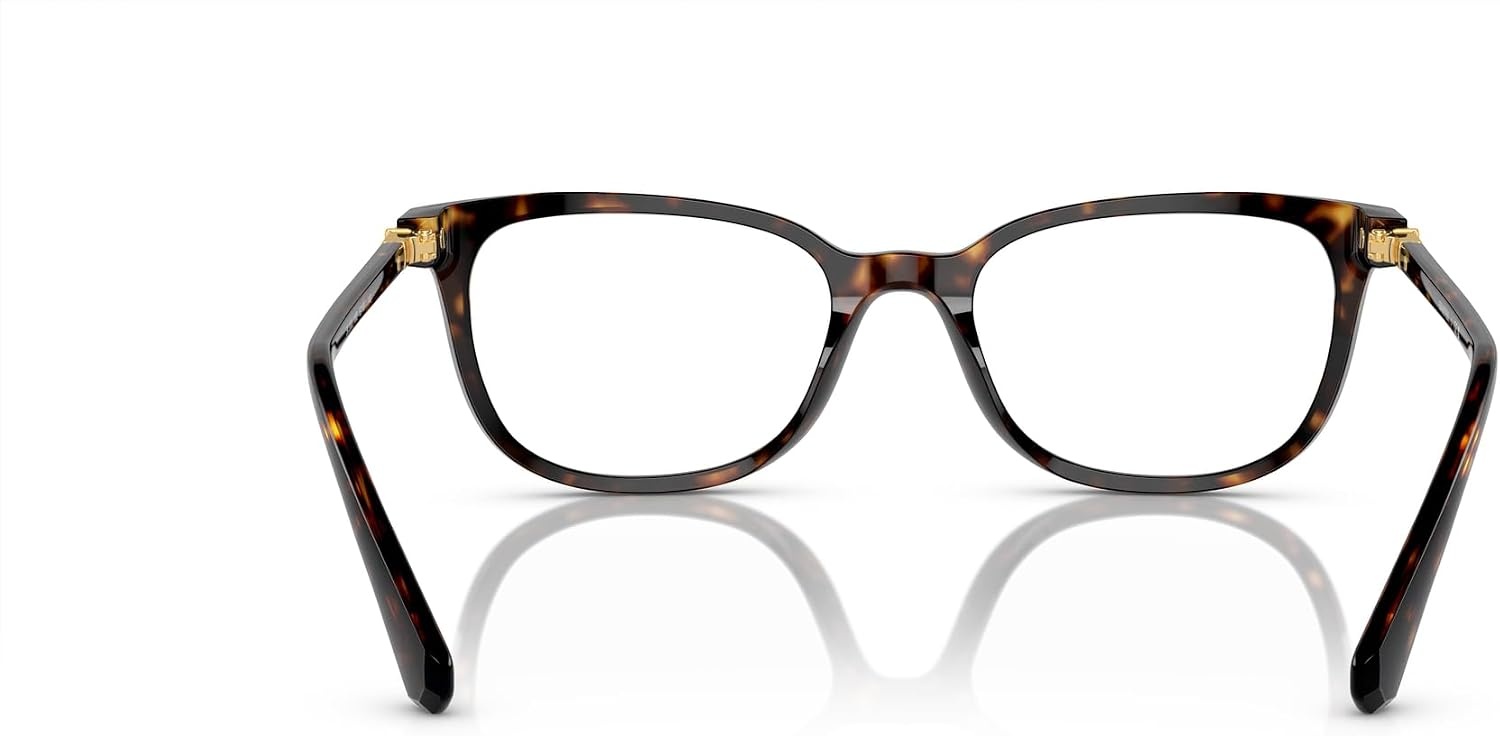 image:imageSwarovski womens Sk2003 Rectangular Prescription Eyewear FramesHavanaDemo Lens