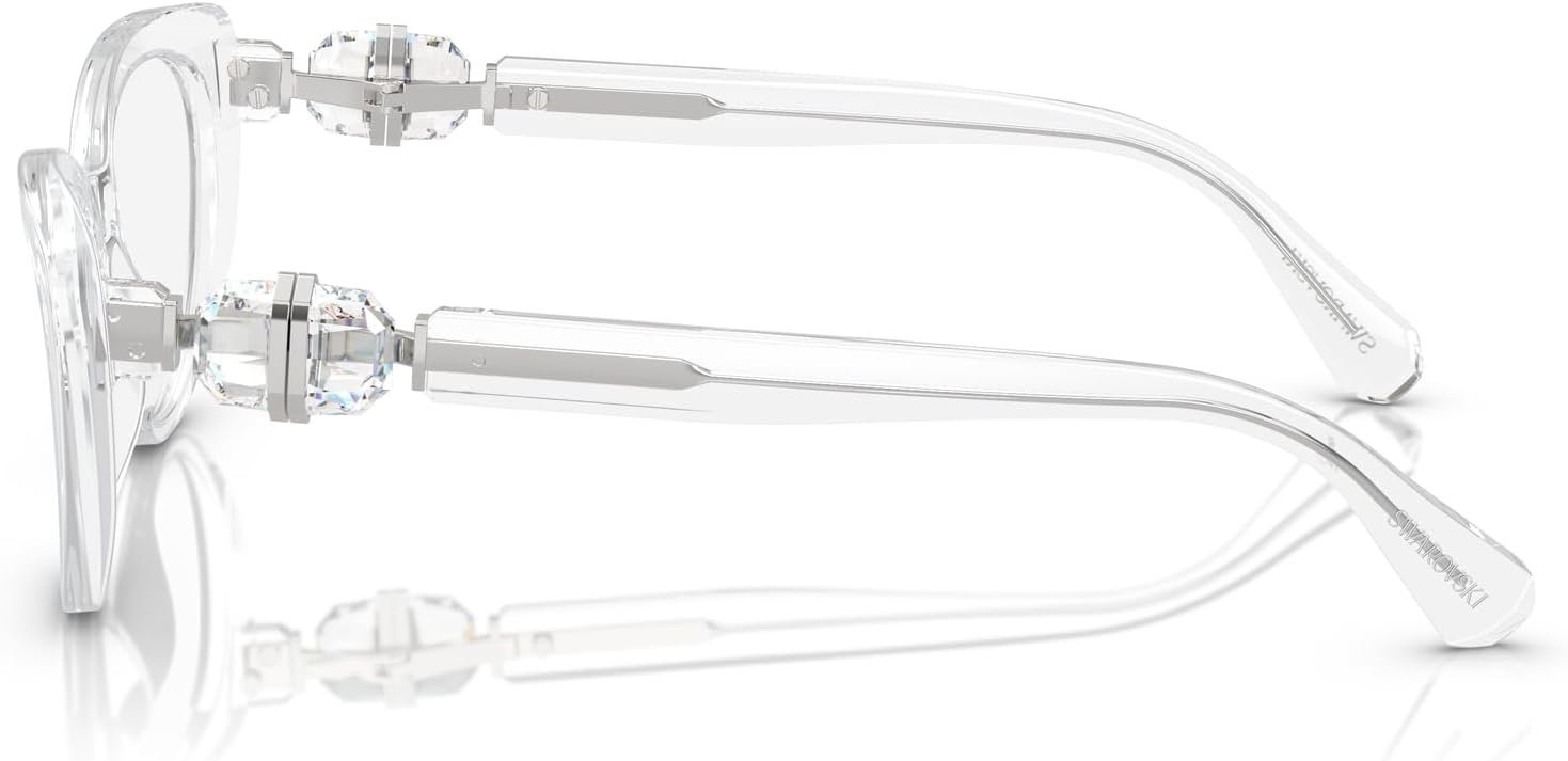 image:imageSwarovski womens Sk2005 Cat Eye Prescription Eyewear FramesCrystalDemo Lens