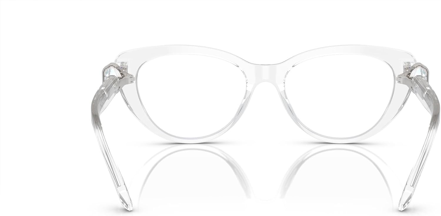 image:imageSwarovski womens Sk2005 Cat Eye Prescription Eyewear FramesCrystalDemo Lens