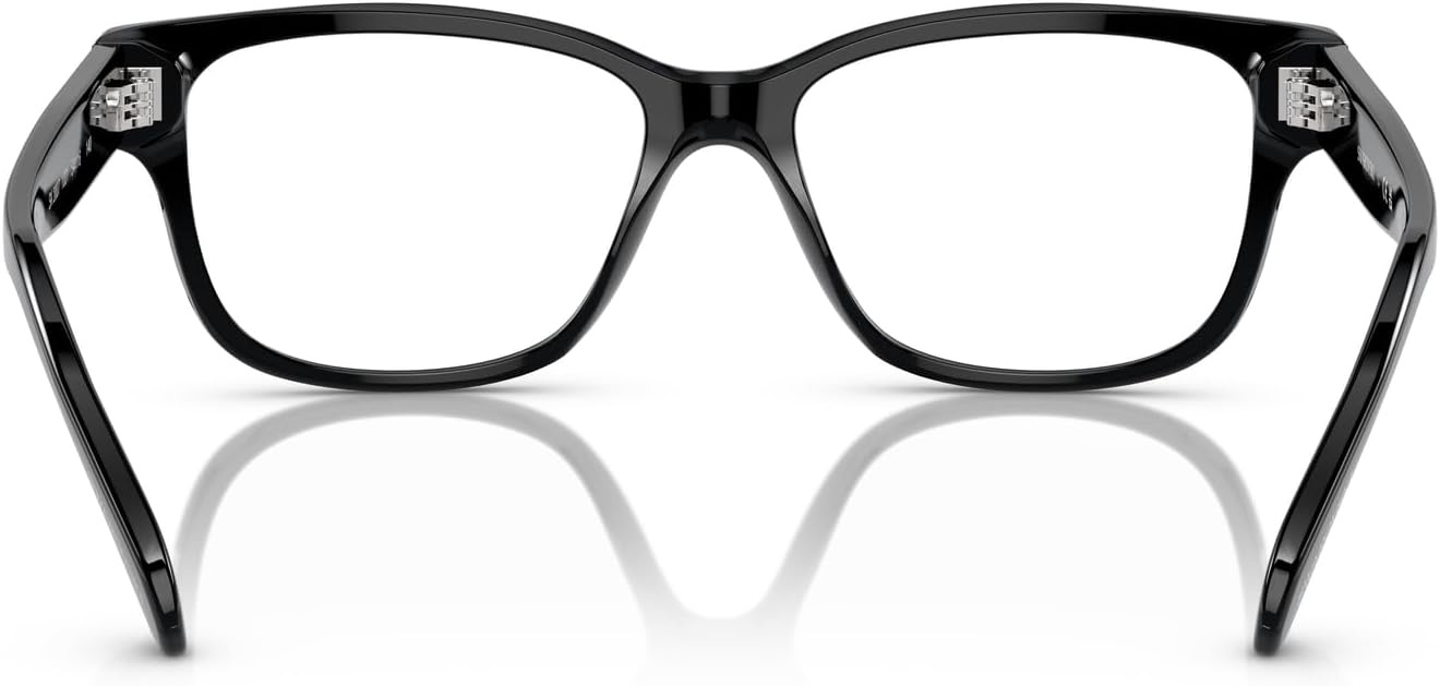 image:imageSwarovski womens Sk2007 Square Prescription Eyewear FramesBlackDemo Lens