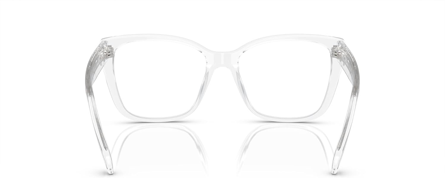 image:imageSwarovski womens Sk2008 Square Prescription Eyewear FramesCrystalDemo Lens