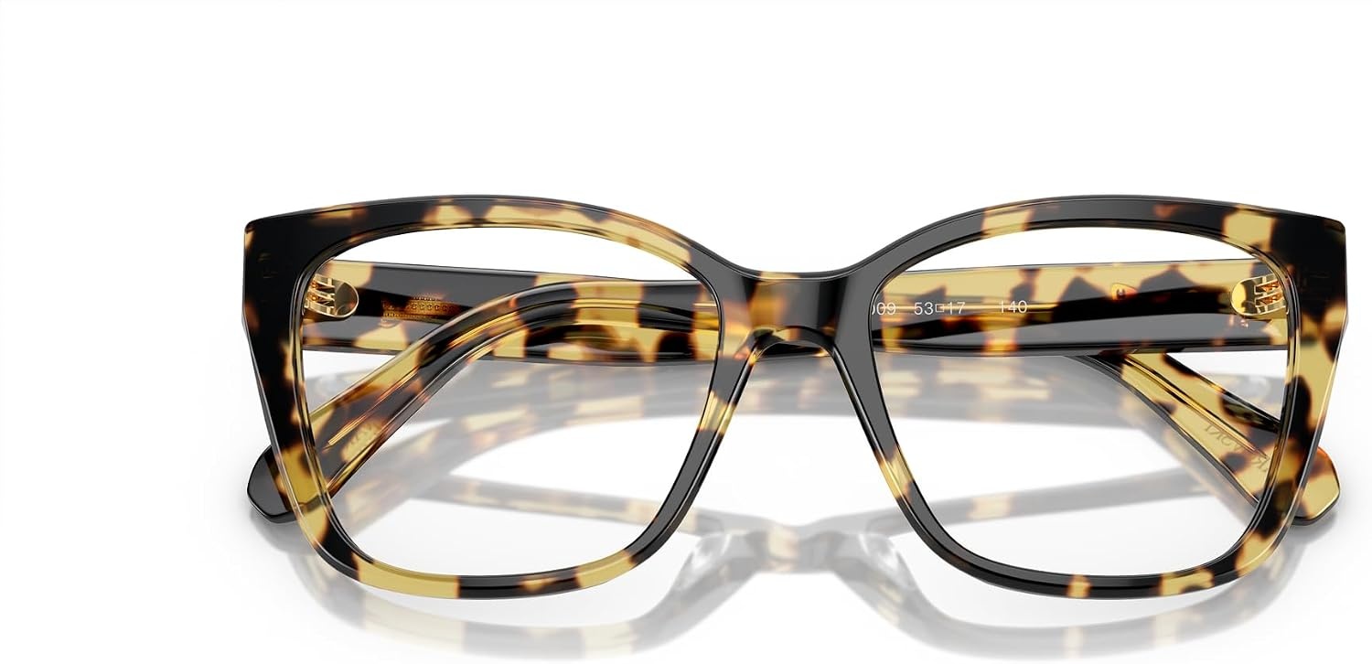 image:imageSwarovski womens Sk2008 Square Prescription Eyewear FramesHavana ClearDemo Lens