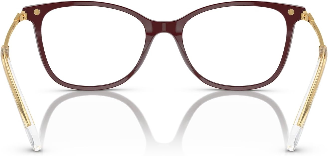 image:imageSwarovski womens Sk2010 Square Prescription Eyewear FramesBurgundyDemo Lens
