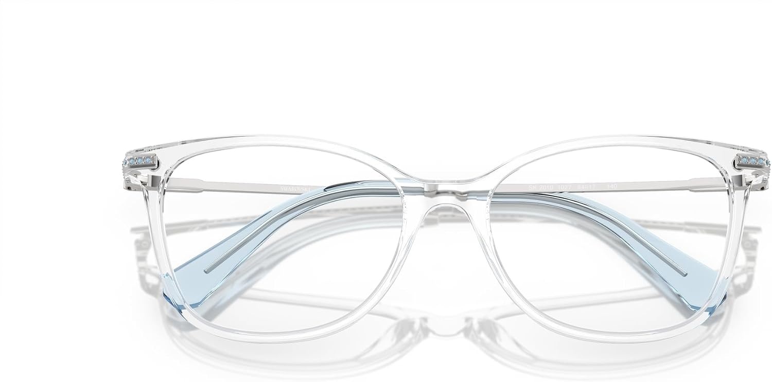 image:imageSwarovski womens Sk2010 Square Prescription Eyewear FramesCrystalDemo Lens