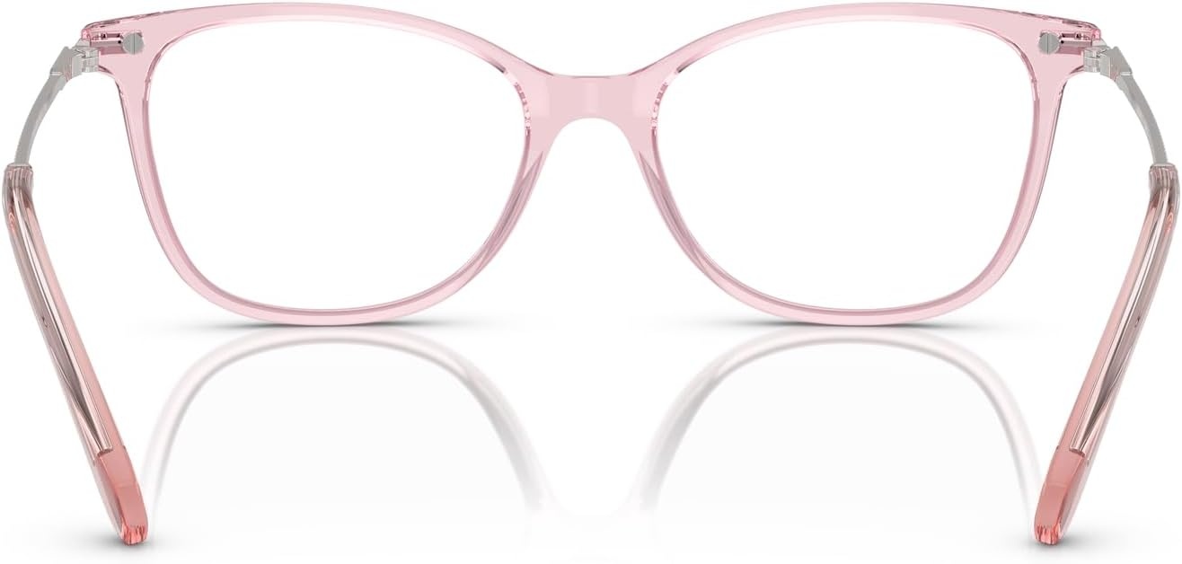 image:imageSwarovski womens Sk2010 Square Prescription Eyewear FramesTransparent RoseDemo Lens