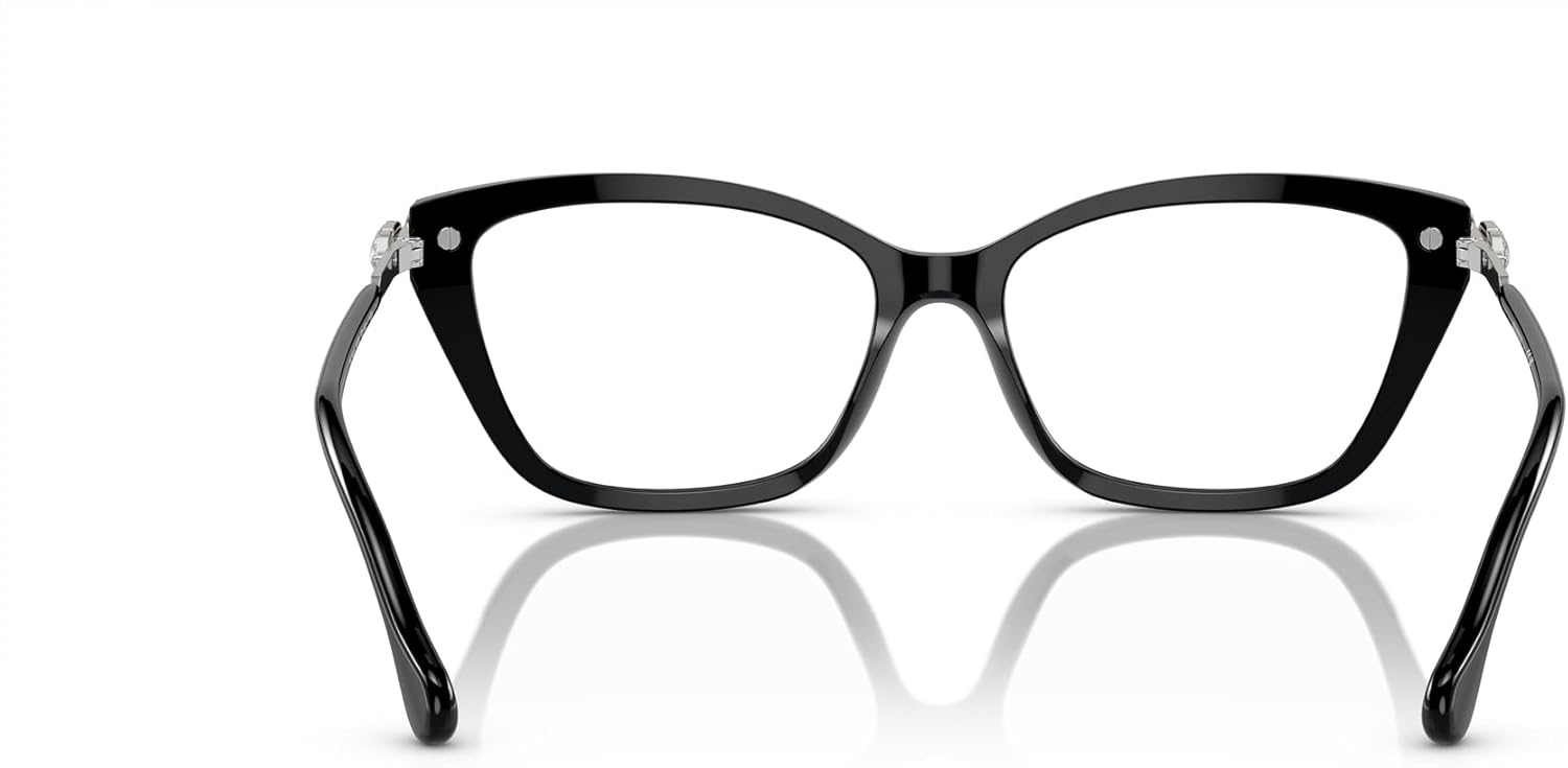 image:imageSwarovski womens Sk2011 Cat Eye Prescription Eyewear FramesBlackDemo Lens
