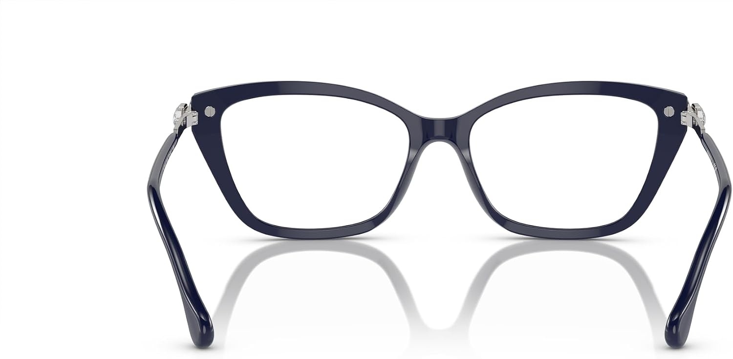 image:imageSwarovski womens Sk2011 Cat Eye Prescription Eyewear FramesBlueDemo Lens
