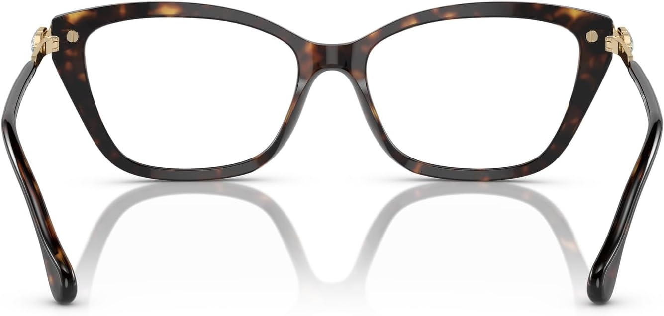 image:imageSwarovski womens Sk2011 Cat Eye Prescription Eyewear FramesHavanaDemo Lens