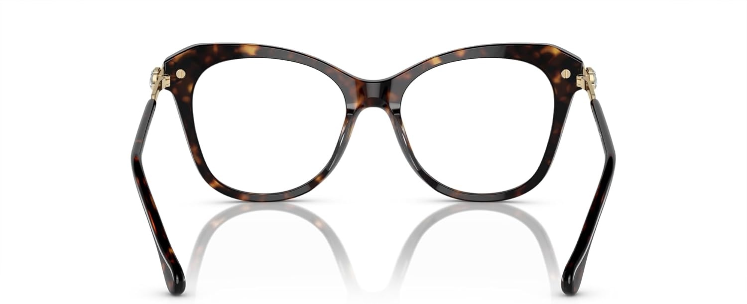image:imageSwarovski womens Sk2012 Butterfly Prescription Eyewear FramesHavanaDemo Lens